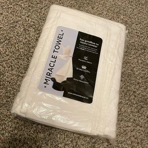 Miracle Towel 3-piece set white